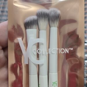 YC Collection White Makeup Brush Set